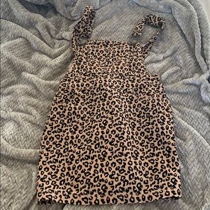 Such a cute overall dress